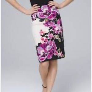 NWT WHBM Floral Skirt